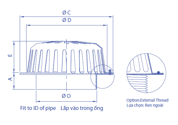 Quả cầu chắn rác R41