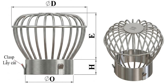 Quả cầu chắn rác SR1