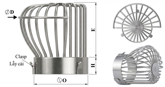 Quả cầu chắn rác SR1H