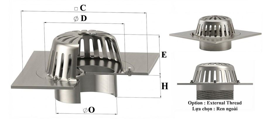 Quả cầu chắn rác SR5S