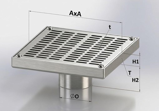 Phễu thu nước tầng hầm SF09