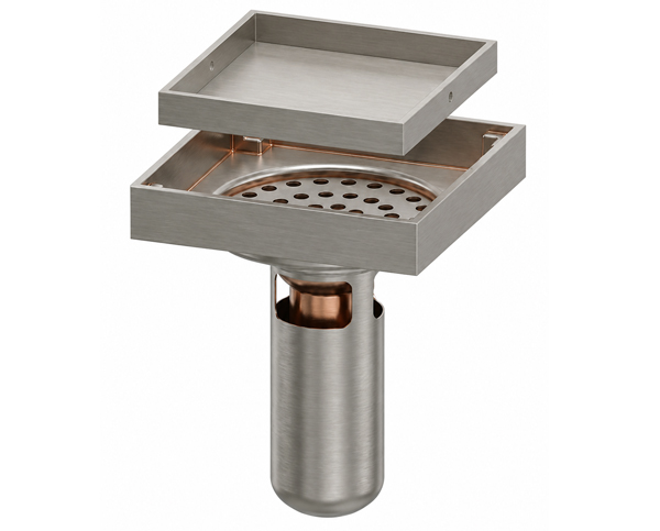 Phễu thu sàn lát gạch - Floor drain - Model CF06A