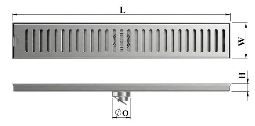 Máng thu nước SL01