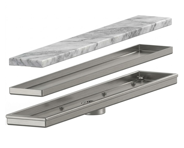 Máng thu nước Inox-Shower Drain- Model SL02