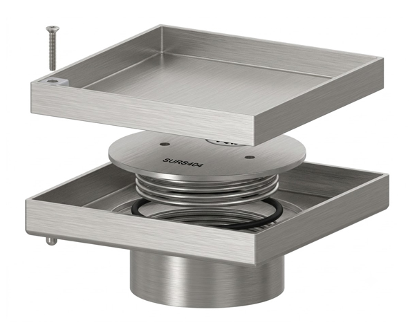Thông tắc sàn lát gạch- Tile Clean out- Model CO1